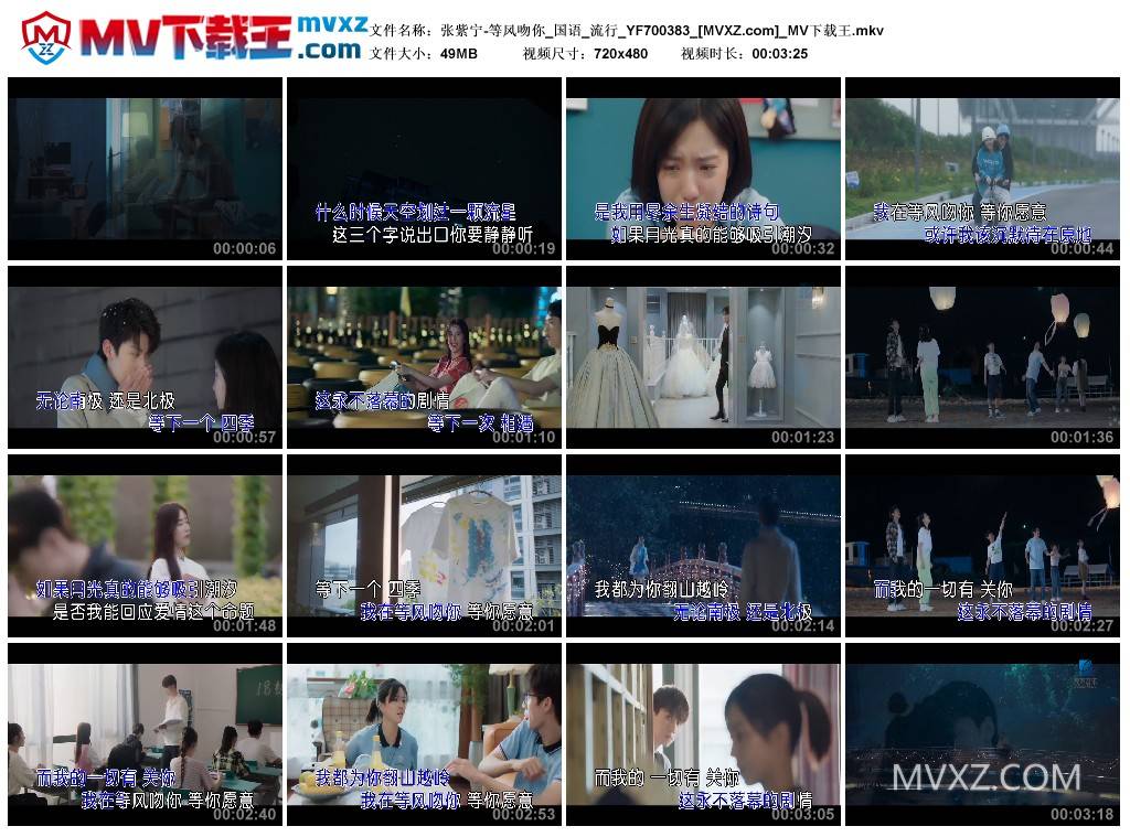 张紫宁-等风吻你_国语_流行_YF700383